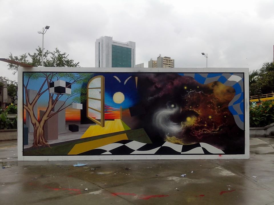 Segunda Bienal de muralismo Cali Colombia